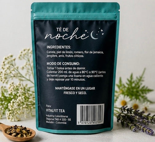 🌙 TÉ DE NOCHE — VitalFit Tea