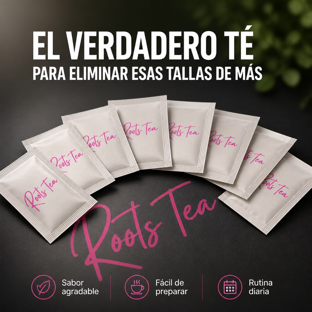 🌿 ROOTS TEA — Té funcional para acompañar tu proceso de control de peso